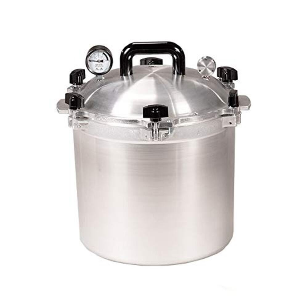 NWT All American 1930 921 Pressure Cooker Canner 21.5 Qt Aluminum Made in USA - Picture 3 of 4